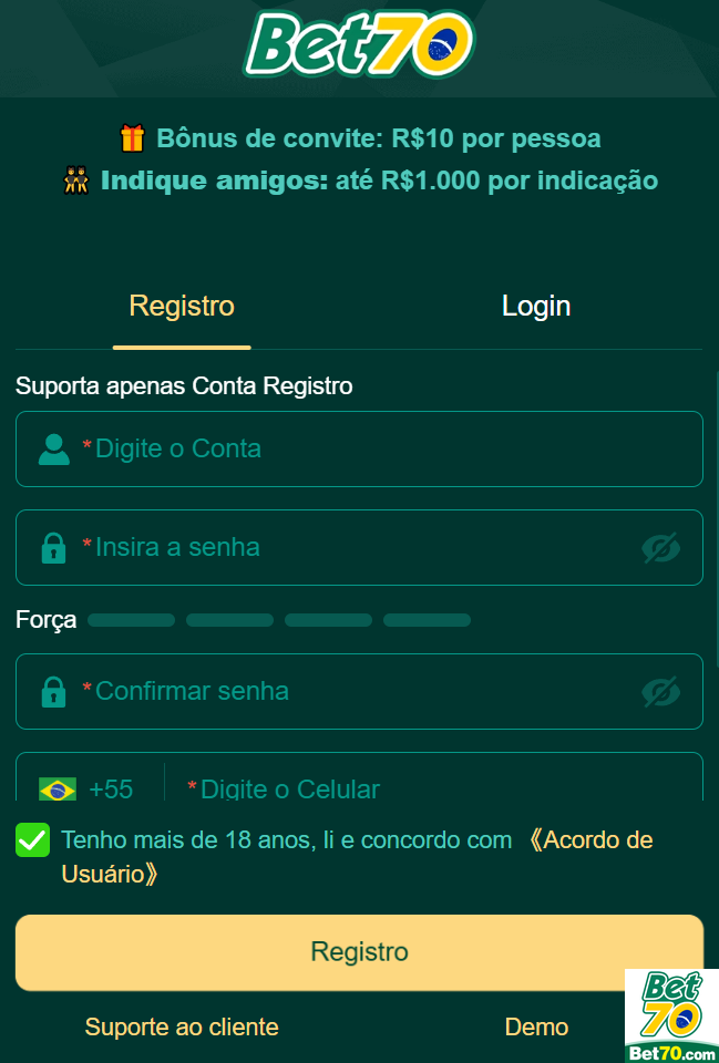 bet70.com desfrute de elite jogo